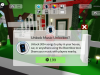 Pop-up menu in Roblox' Brookhaven om muziek te 'unlocken'