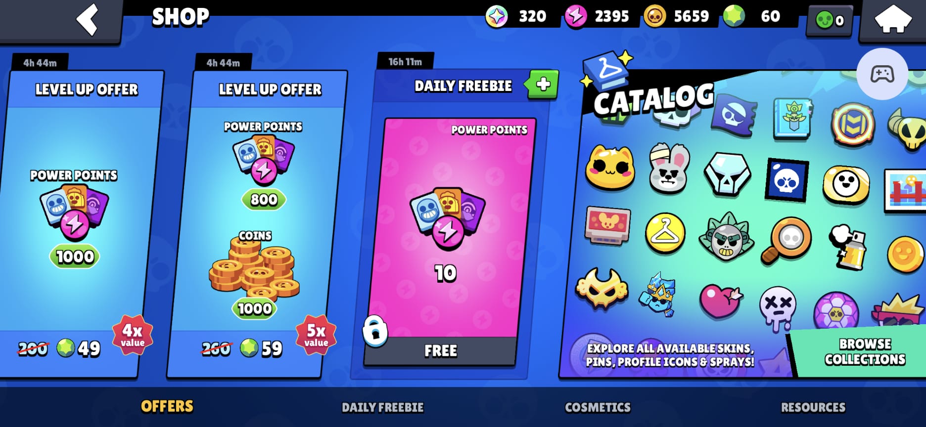 Dagelijkse freebie in Brawl Stars